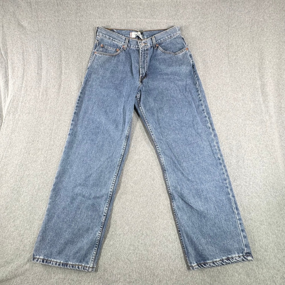 Vintage Levis 550 Relaxed Fit Jeans Mens 36x32 Blue NWOT Y2K - Picture 3 of 10